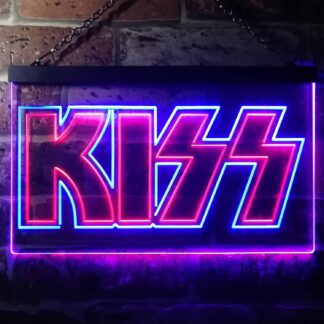 Kiss Banner LED Neon Sign neon sign LED