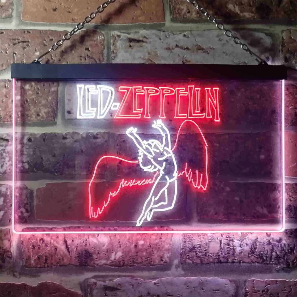 Led Zeppelin Angel LED Neon Sign - neon sign - LED sign - shop - What's ...