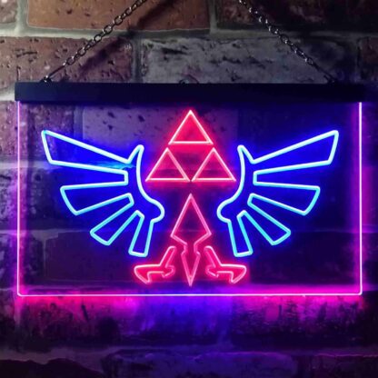 Legend of Zelda Triforce LED Neon Sign neon sign LED