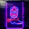 Lone Star Beer Shoe LED Neon Sign