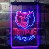 Memphis Grizzlies Logo LED Neon Sign