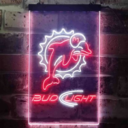 Miami Dolphins Bud Light LED Neon Sign neon sign LED