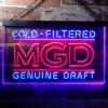 Miller Genuine Draft Banner LED Neon Sign