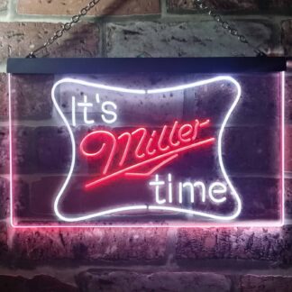 Miller It's Miller Time LED Neon Sign neon sign LED