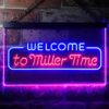 Miller Welcome LED Neon Sign