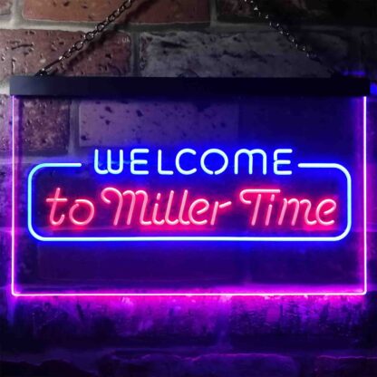 Miller Welcome LED Neon Sign neon sign LED