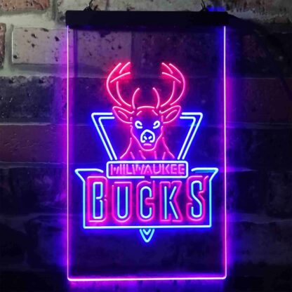 Milwaukee Bucks Logo LED Neon Sign neon sign LED