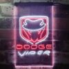 Dodge Viper Fangs 2 LED Neon Sign