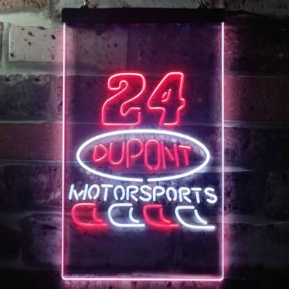 Dupont Motorsports 24 LED Neon Sign neon sign LED