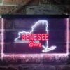Genesee Beer Map 1 LED Neon Sign