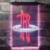aHouston Rockets Logo LED Neon Sign