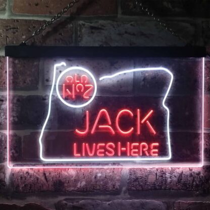 Jack Daniel's Jack Lives Here - Oregon LED Neon Sign neon sign LED