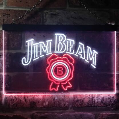 Jim Bean Ribbon 1 LED Neon Sign neon sign LED