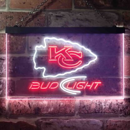 Kansas City Chiefs Bud Light LED Neon Sign neon sign LED