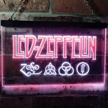 Led Zeppelin Logo 1 LED Neon Sign neon sign LED