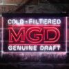 aMiller Genuine Draft Banner LED Neon Sign
