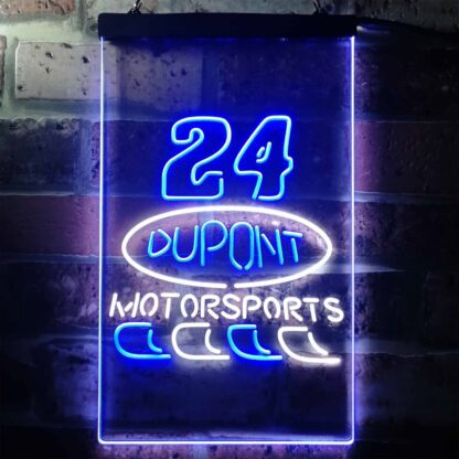 Dupont Motorsports 24 LED Neon Sign neon sign LED