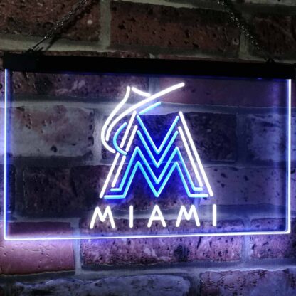 Florida Marlins Logo 1 LED Neon Sign neon sign LED