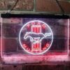 Ford Mustang Bars Logo LED Neon Sign