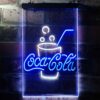 Coca-Cola Cup with Bubbles LED Neon Sign