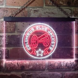 Columbus Blue Jackets Alternate LED Neon Sign neon sign LED