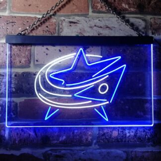 Columbus Blue Jackets Logo 1 LED Neon Sign neon sign LED