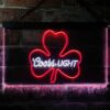 Coors Light Clover Shamrock LED Neon Sign