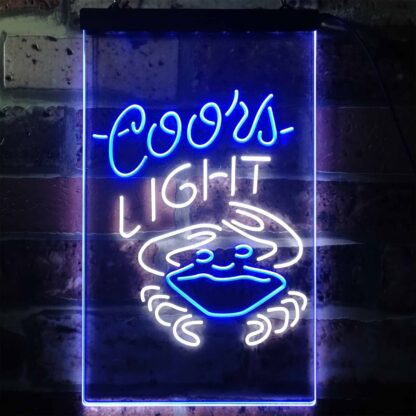 Coors Light Crabby LED Neon Sign neon sign LED