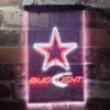 Dallas Cowboys Bud Light 2 LED Neon Sign