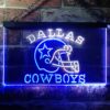 Dallas Cowboys Helmet LED Neon Sign - Legacy Edition