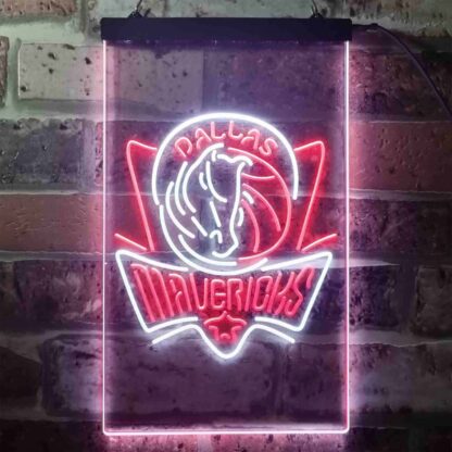 Dallas Mavericks Logo LED Neon Sign - Legacy Edition neon sign LED