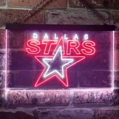 Dallas Stars Logo 2 LED Neon Sign - Legacy Edition neon sign LED