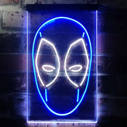 Deadpool Face LED Neon Sign neon sign LED