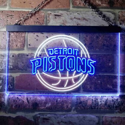 Detroit Pistons Logo LED Neon Sign neon sign LED