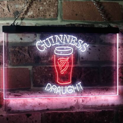 Guinness Draught Glass LED Neon Sign neon sign LED