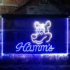 Hamms Beer Bear LED Neon Sign