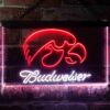 Iowa Hawkeyes Budweiser LED Neon Sign