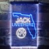 Jack Daniels Jack Lives Here Florida LED Neon Sign