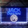 Jack Daniels Jack Lives Here LED Neon Sign