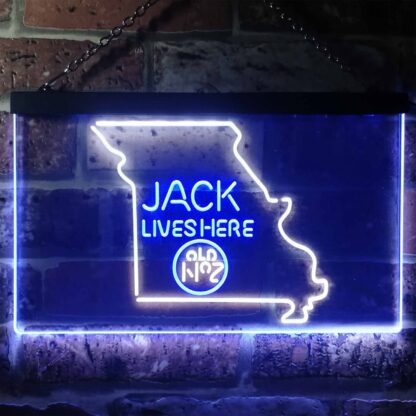 Jack Daniel's Jack Lives Here - Missouri LED Neon Sign neon sign LED