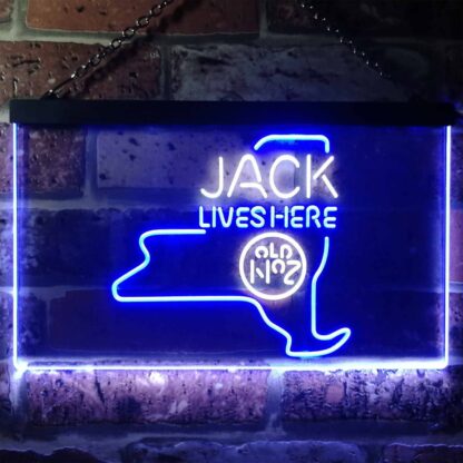 Jack Daniel's Jack Lives Here - New York LED Neon Sign neon sign LED