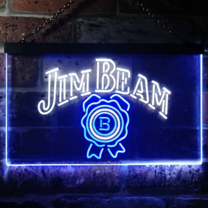 Jim Bean Ribbon 1 LED Neon Sign neon sign LED