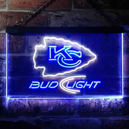 Kansas City Chiefs Bud Light LED Neon Sign neon sign LED