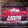 Keystone Light Mountain Logo LED Neon Sign