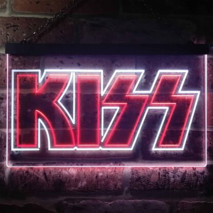 Kiss Banner LED Neon Sign neon sign LED