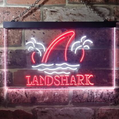 Landshark Lager - Sharkfin 2 LED Neon Sign neon sign LED