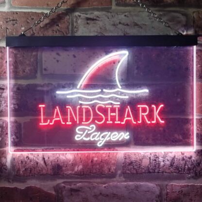 Landshark Lager - Sharkfin LED Neon Sign neon sign LED