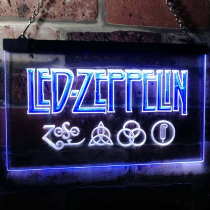 Led Zeppelin Logo 1 LED Neon Sign neon sign LED