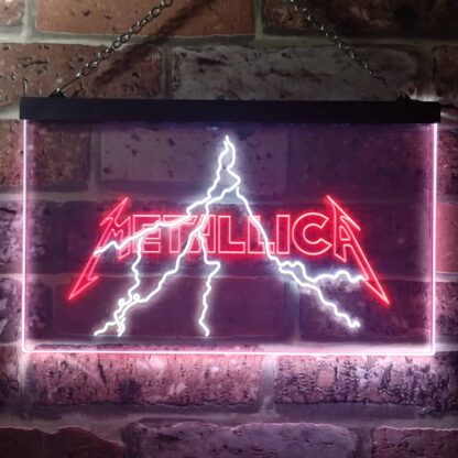 Metallica Lightning LED Neon Sign neon sign LED