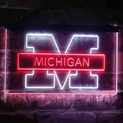 Michigan Wolverines Logo 1 LED Neon Sign neon sign LED